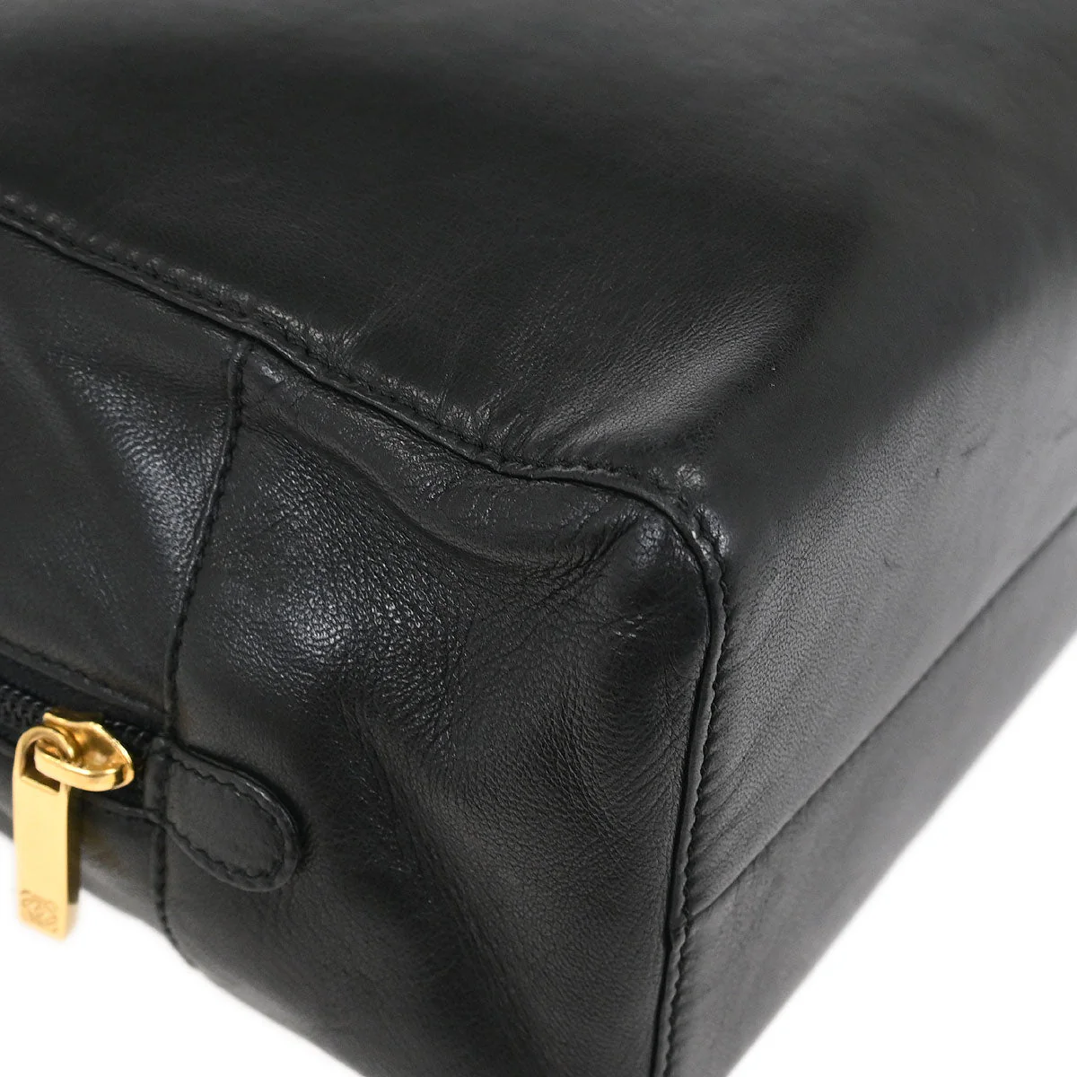 Loewe Black Lambskin Handbag - Image 4