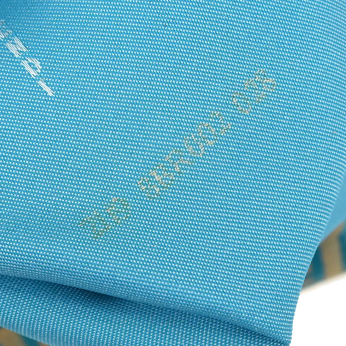 Fendi Blue Zucchino Handbag - Image 9