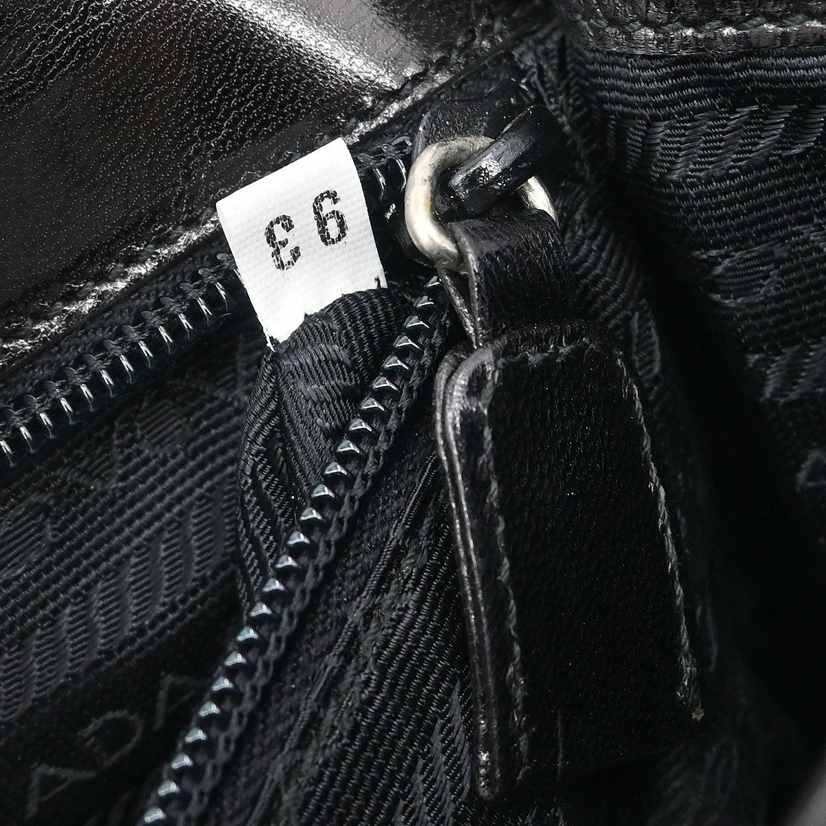 Prada Black Leather Handbag - Image 10