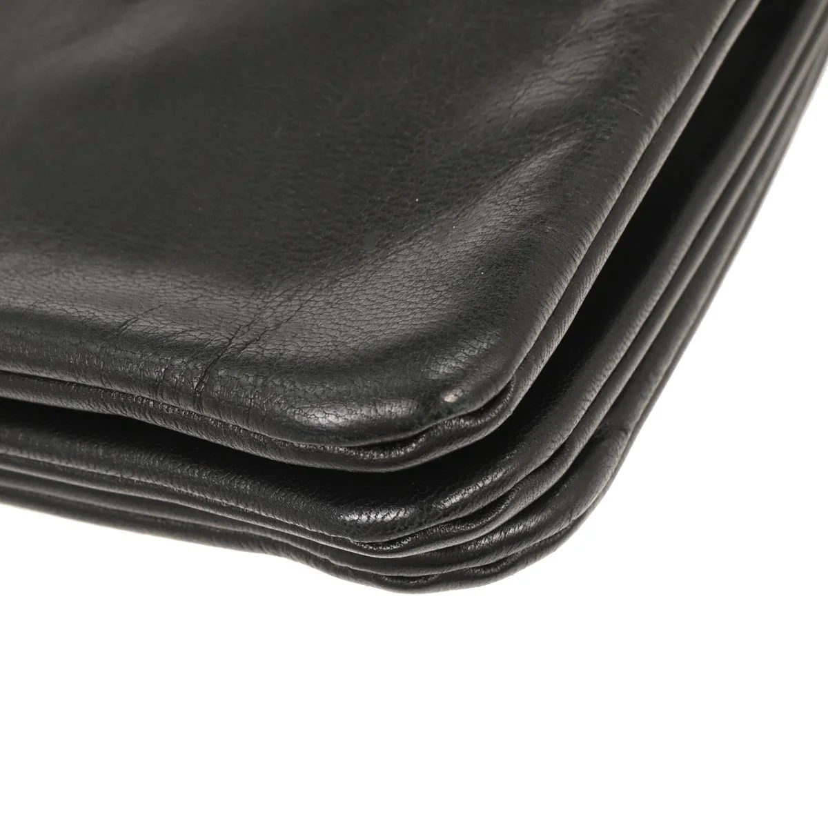 Celine Black Leather Trio Shoulder Bag - Image 4