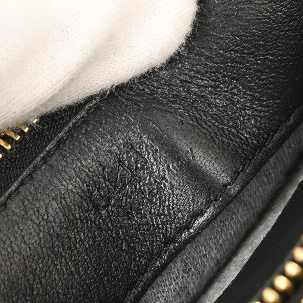 Celine Black Leather Trio Shoulder Bag - Image 9