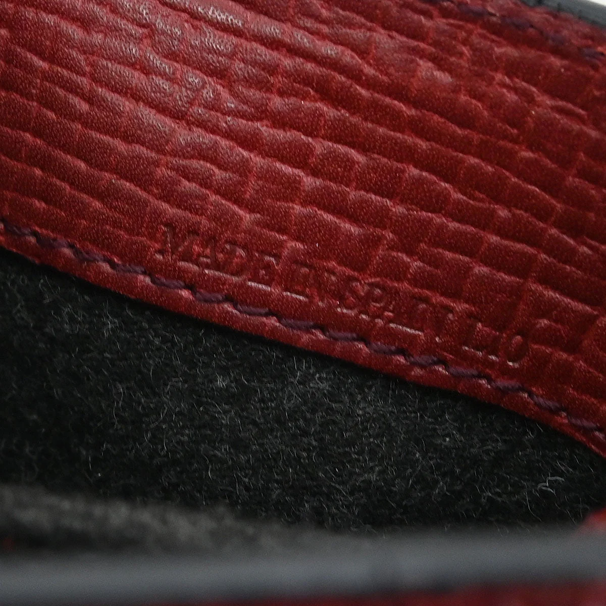 Loewe Bordeaux Leather Shoulder Bag - Image 10