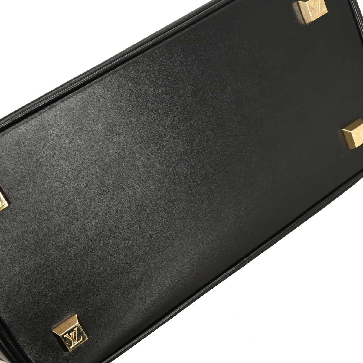 Louis Vuitton Black Suhali Lockit PM Tote Handbag M91888 - Image 3