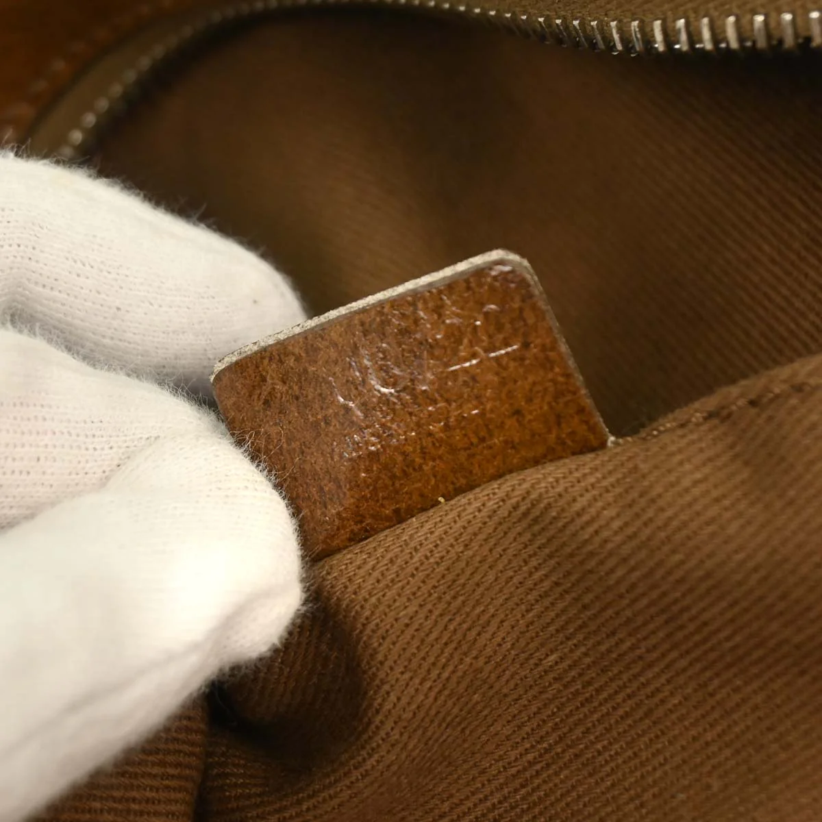 Celine Brown Leather Handbag - Image 10