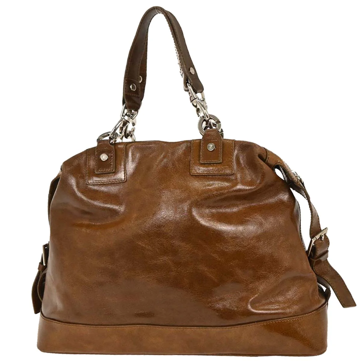 Celine Brown Leather Handbag - Image 2