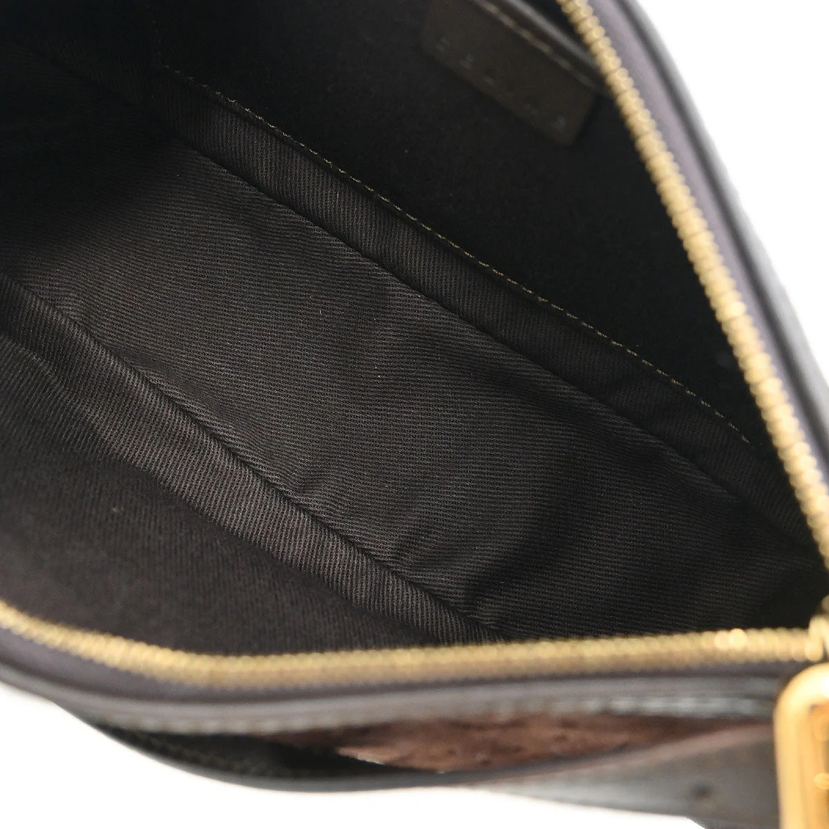 Celine Brown Suede Macadam Handbag - Image 8