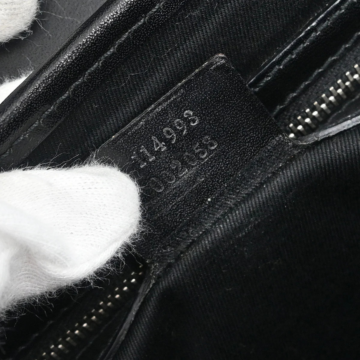 Gucci Black Bamboo GG Handbag - Image 10