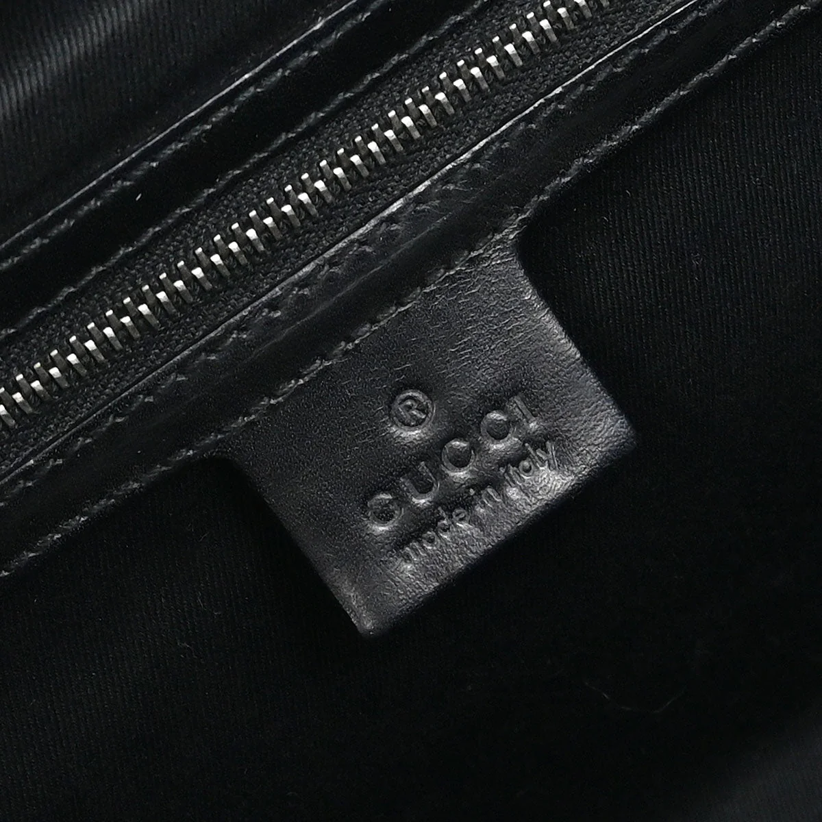 Gucci Black Bamboo GG Handbag - Image 9