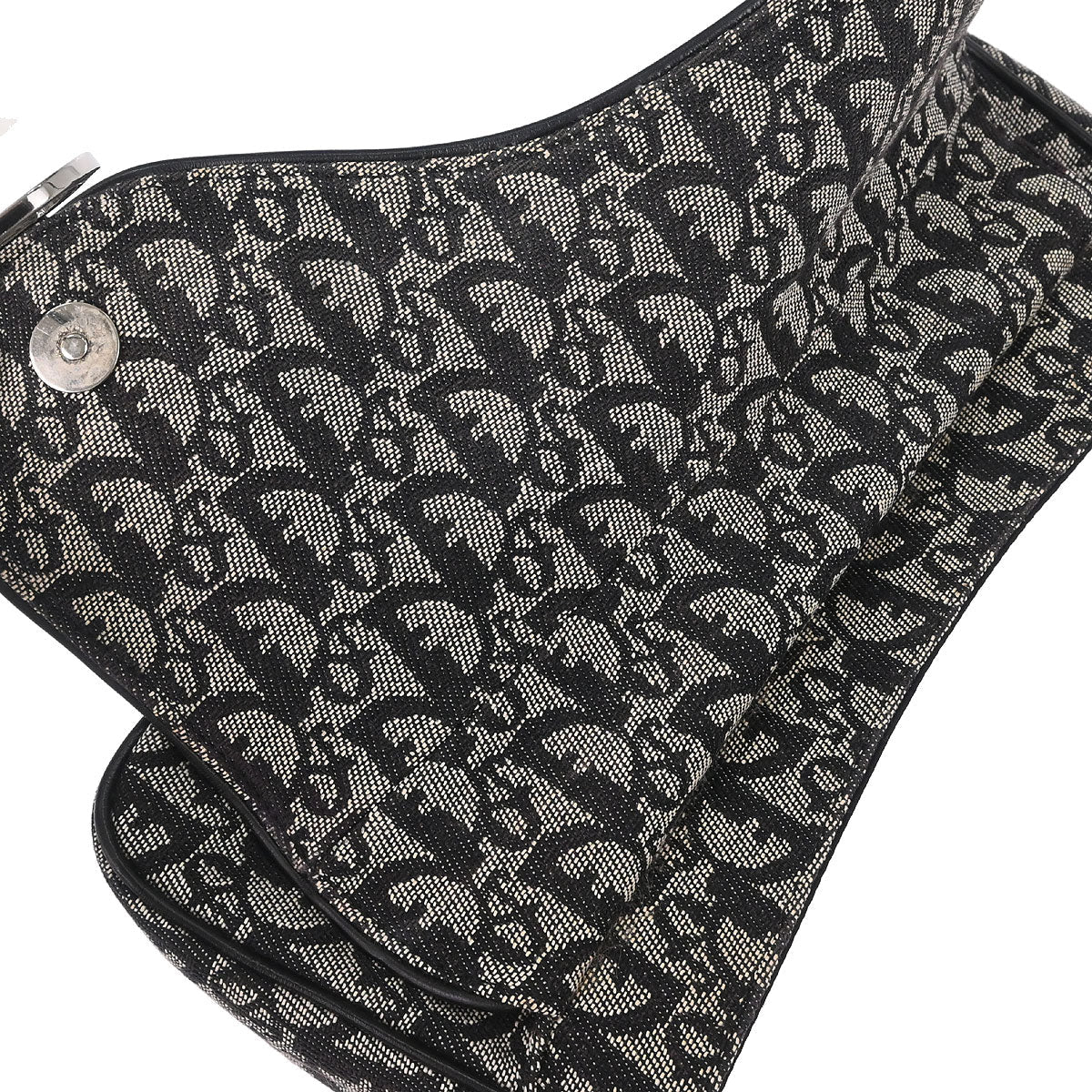 Christian Dior Black Saddle Trotter Handbag - Image 7