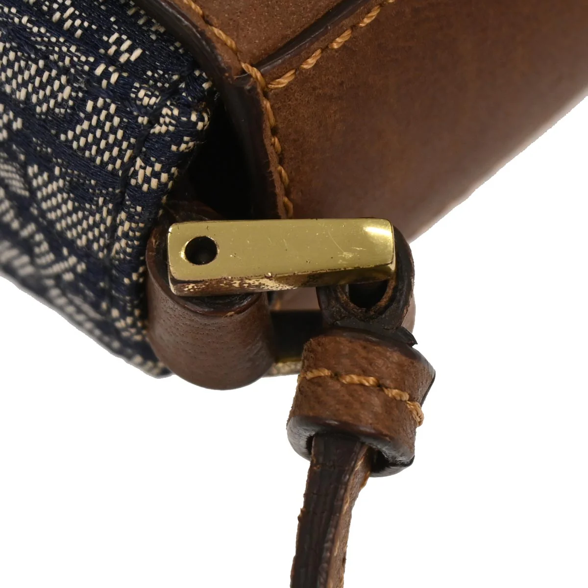 Christian Dior Navy Canvas Street Chic Trotter Handbag - Image 7