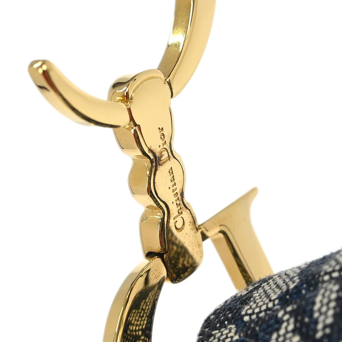 Christian Dior Navy Trotter Saddle Handbag - Image 4