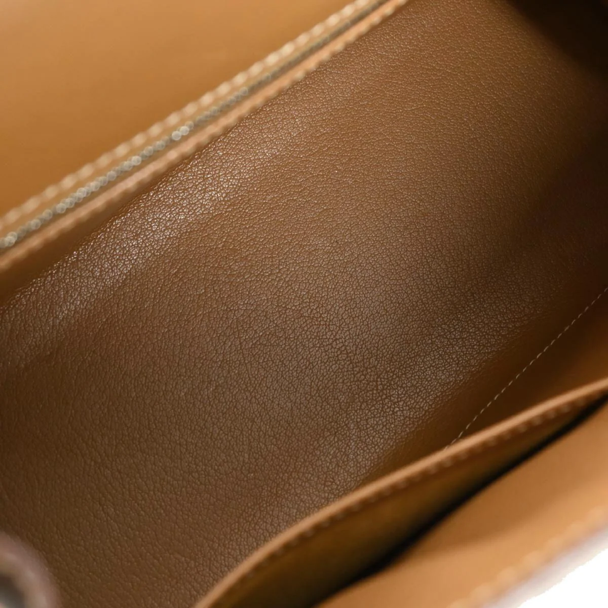 Hermes Natural Chamonix Kelly 28 Sellier 2way Shoulder Handbag - Image 8