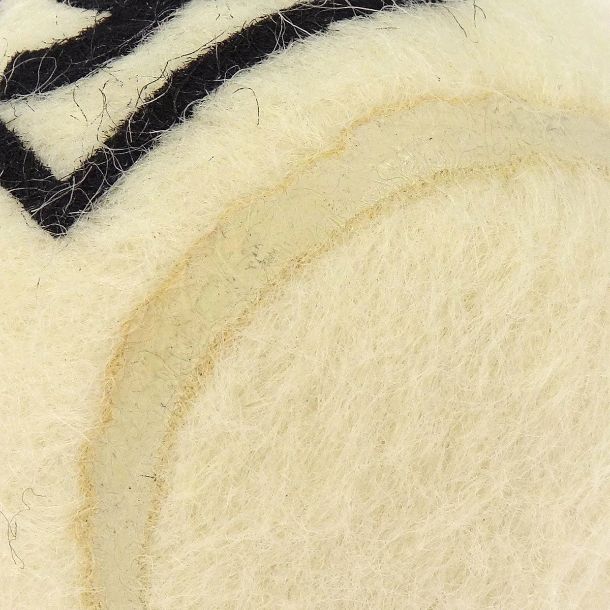 Chanel Sports Line Tennis Ball White Felt - Image 4