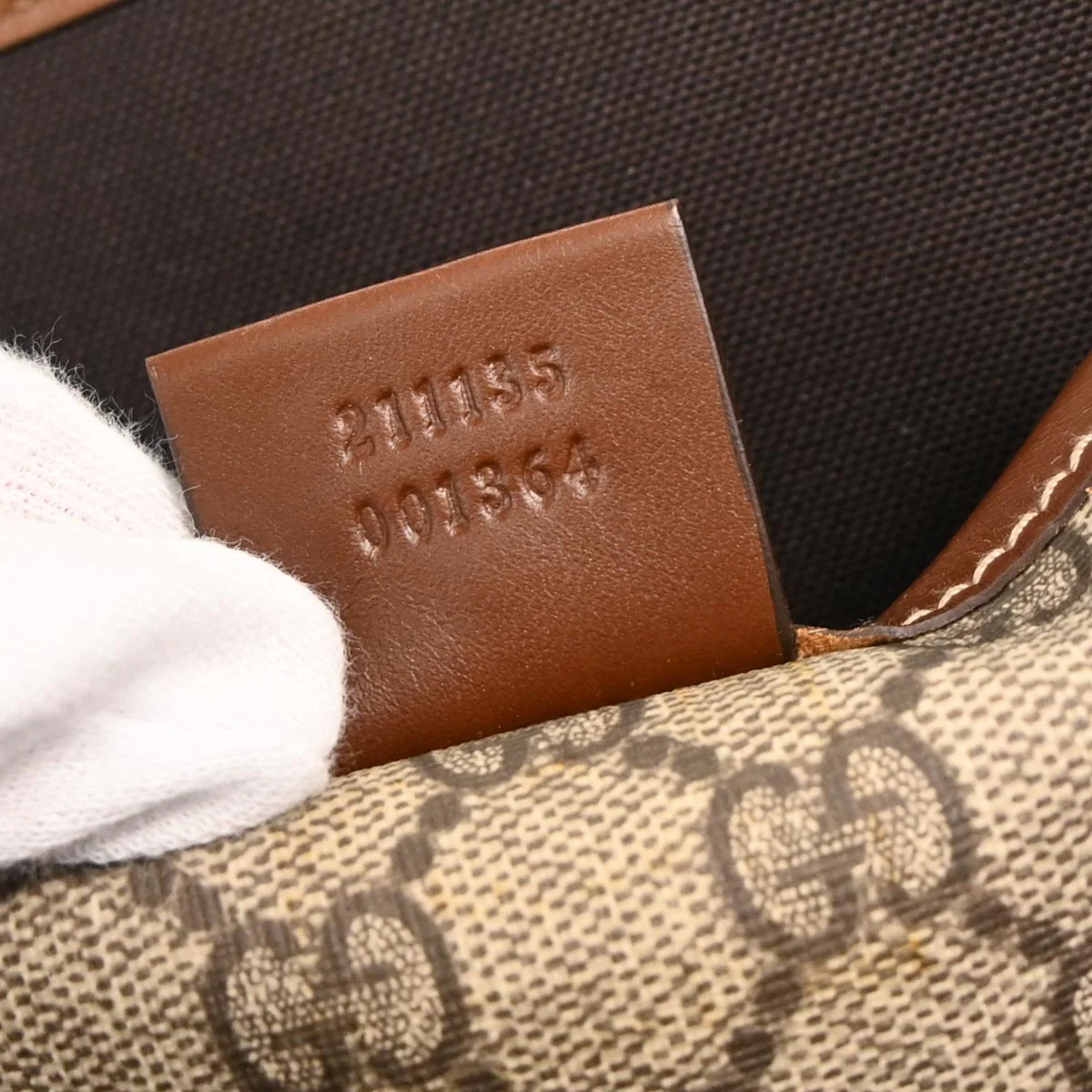 Gucci Beige PVC GG Tote Handbag - Image 9