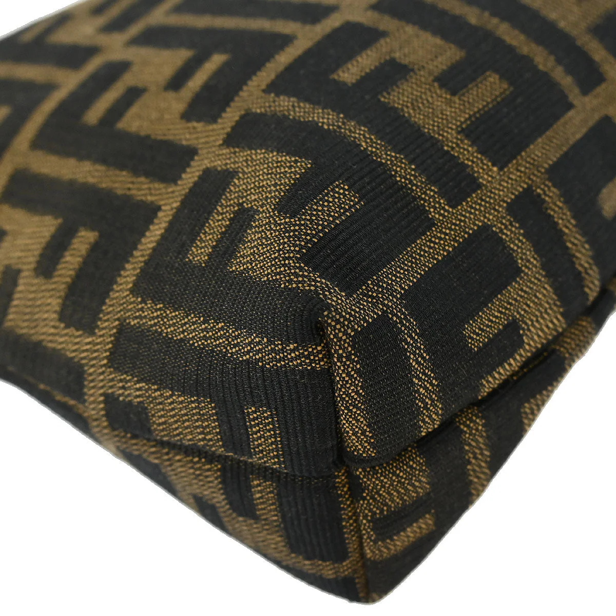 Fendi Brown Zucca Handbag - Image 4