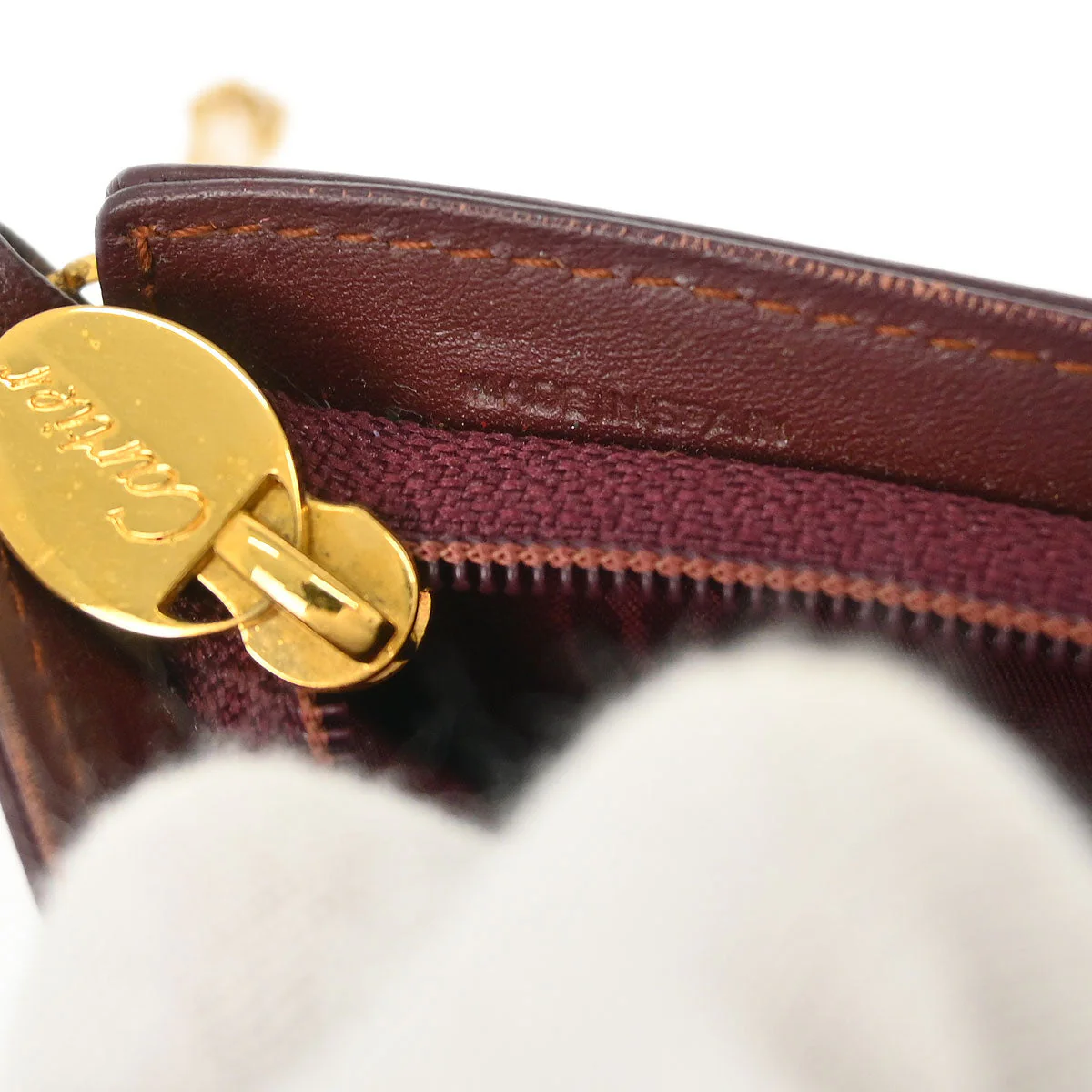 Cartier Bordeaux Accessory Pouch - Image 7