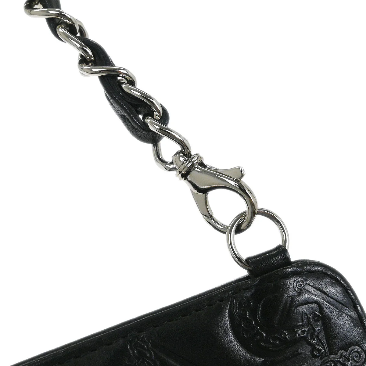Chanel 2010-2011 Black Lambskin Lucky Symbol Handbag - Image 3