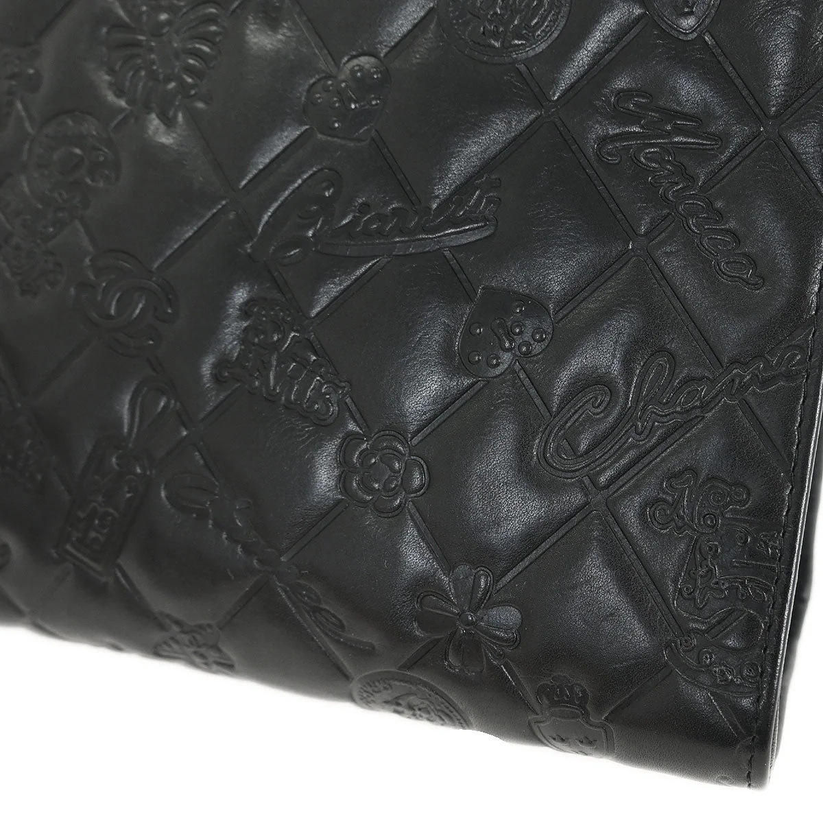 Chanel 2010-2011 Black Lambskin Lucky Symbol Handbag - Image 6