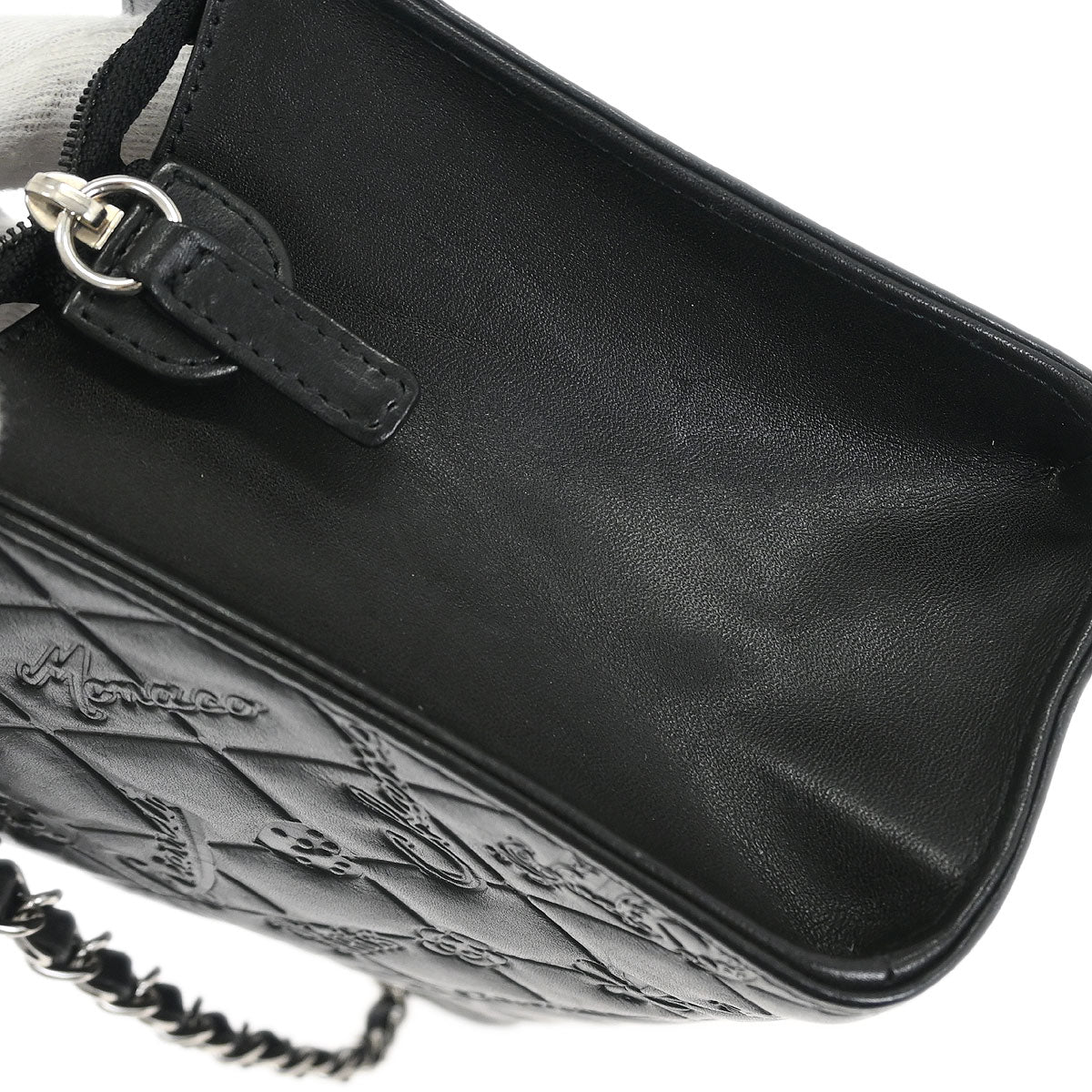 Chanel 2010-2011 Black Lambskin Lucky Symbol Handbag - Image 7