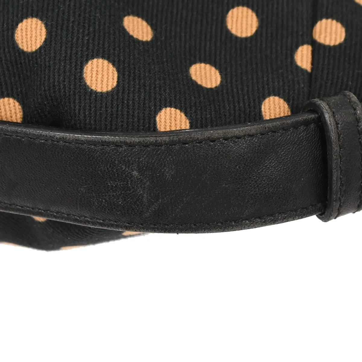 Yves Saint Laurent Black Canvas Mombasa Handbag - Image 7