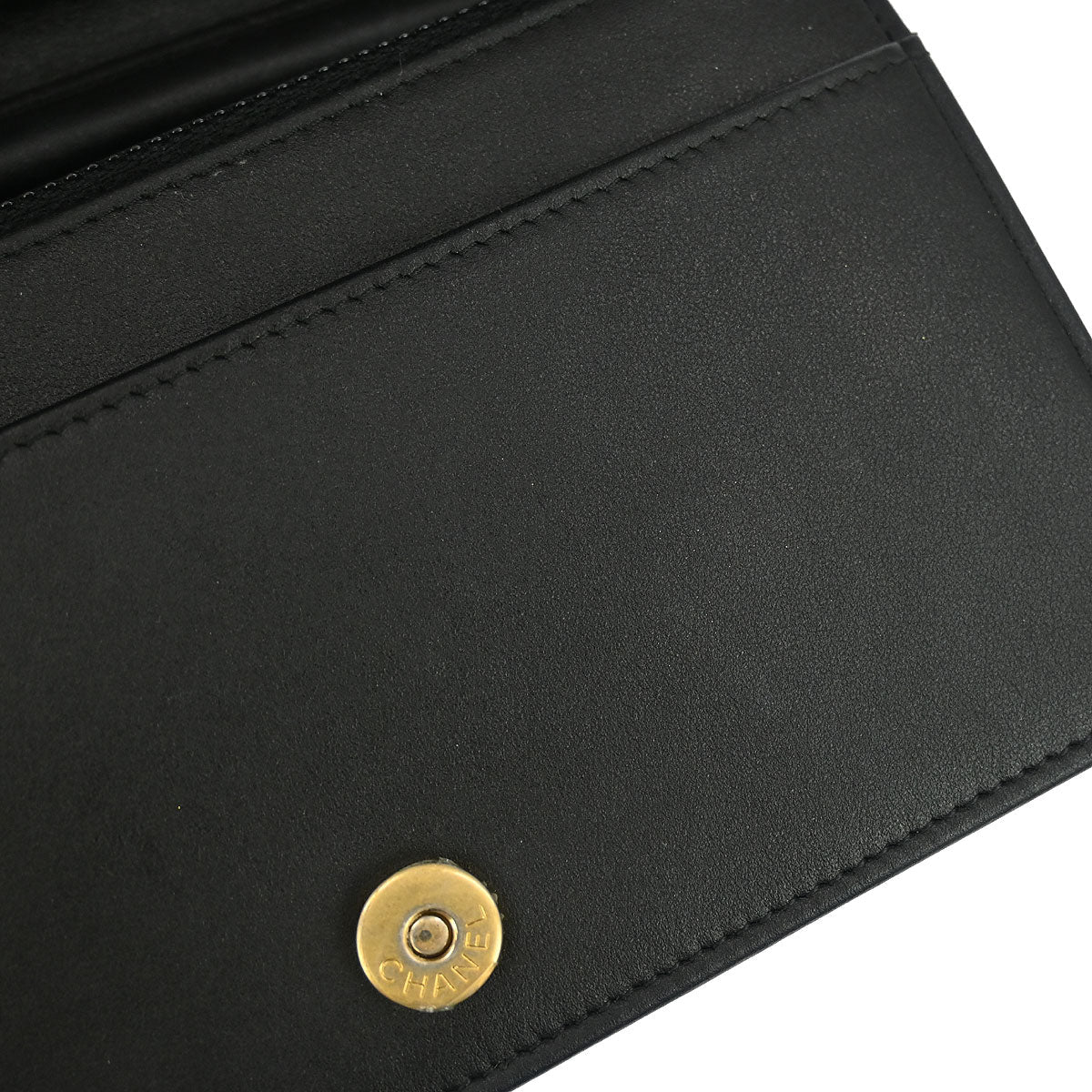 Boy Chanel 2017-2018 Black Caviar WOC Small Wallet on Chain Bag - Image 10