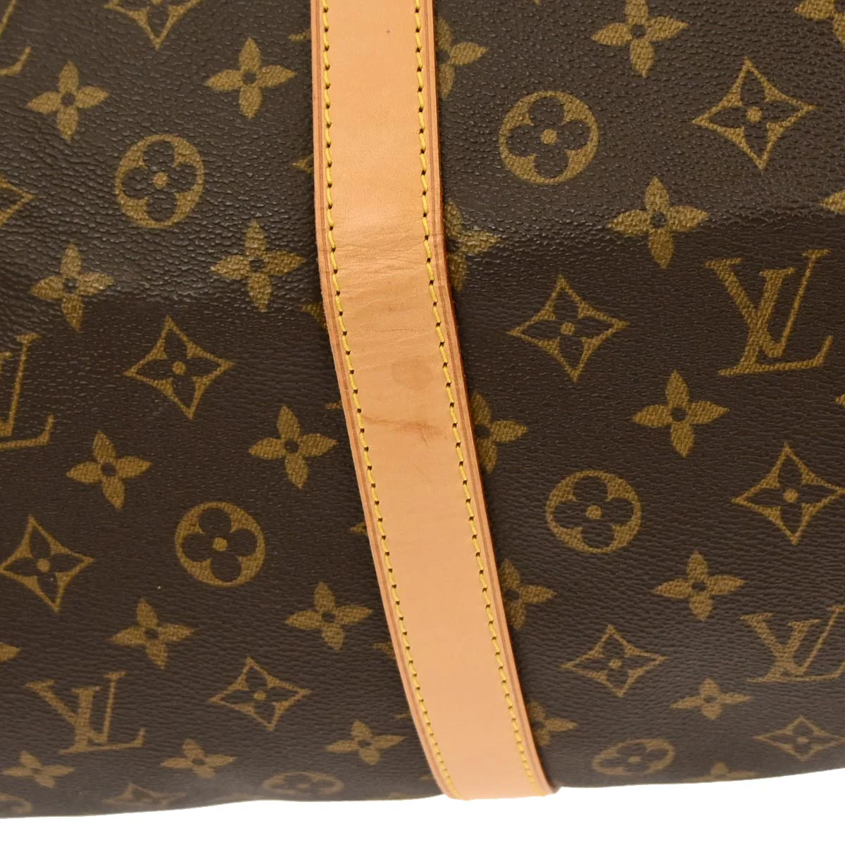Louis Vuitton 2004 Monogram Keepall Bandouliere 60 Duffle Bag M41412 - Image 3