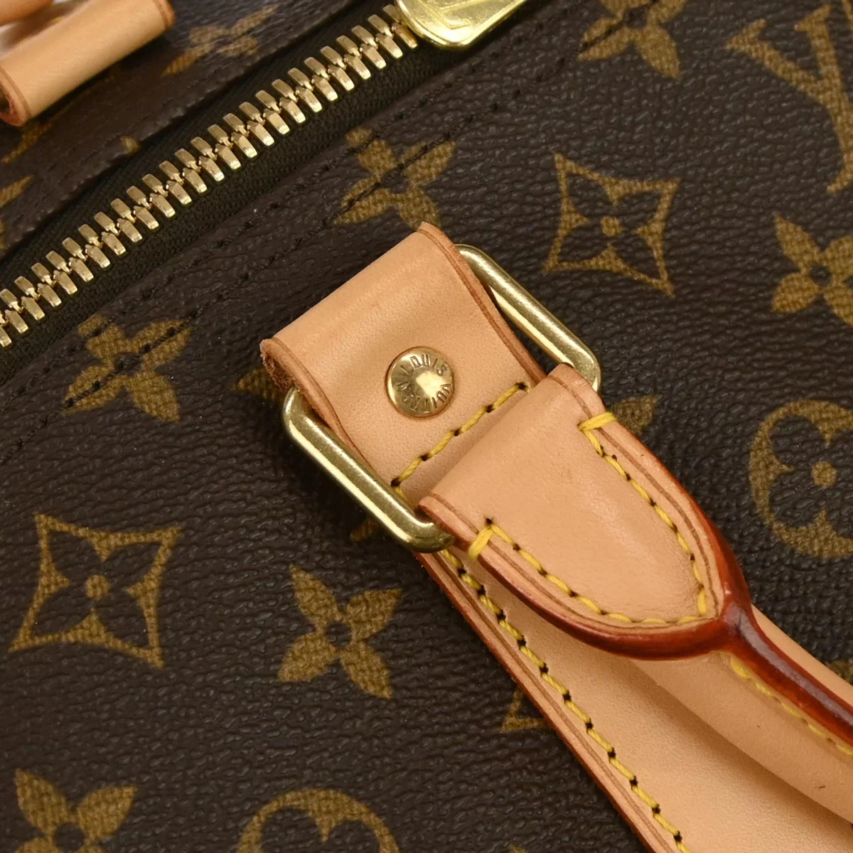 Louis Vuitton 2004 Monogram Keepall Bandouliere 60 Duffle Bag M41412 - Image 6