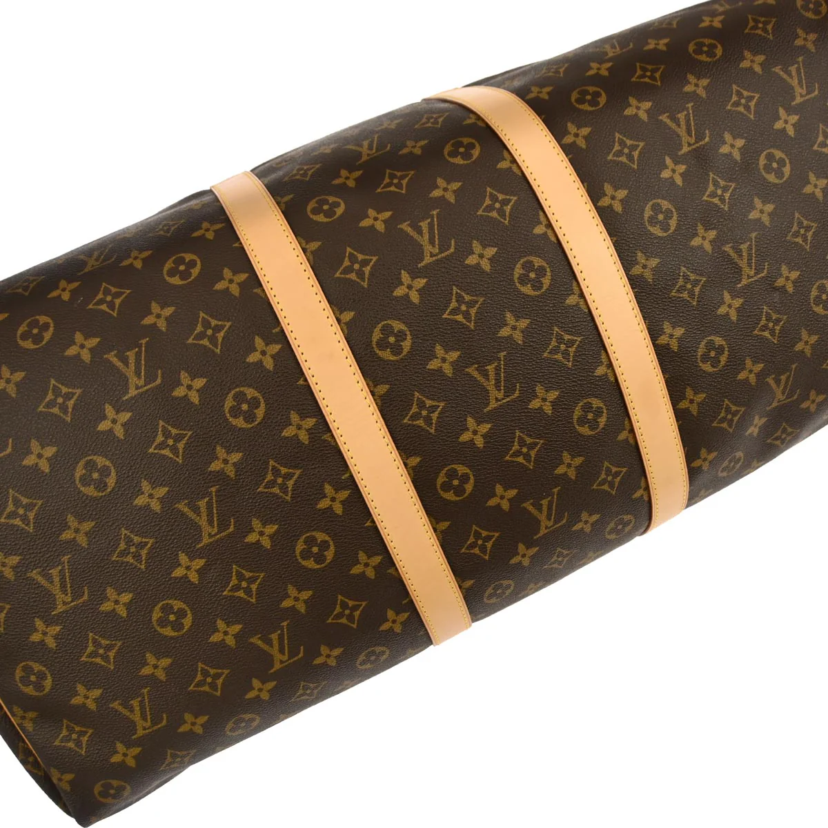 Louis Vuitton 2004 Monogram Keepall Bandouliere 60 Duffle Bag M41412 - Image 7