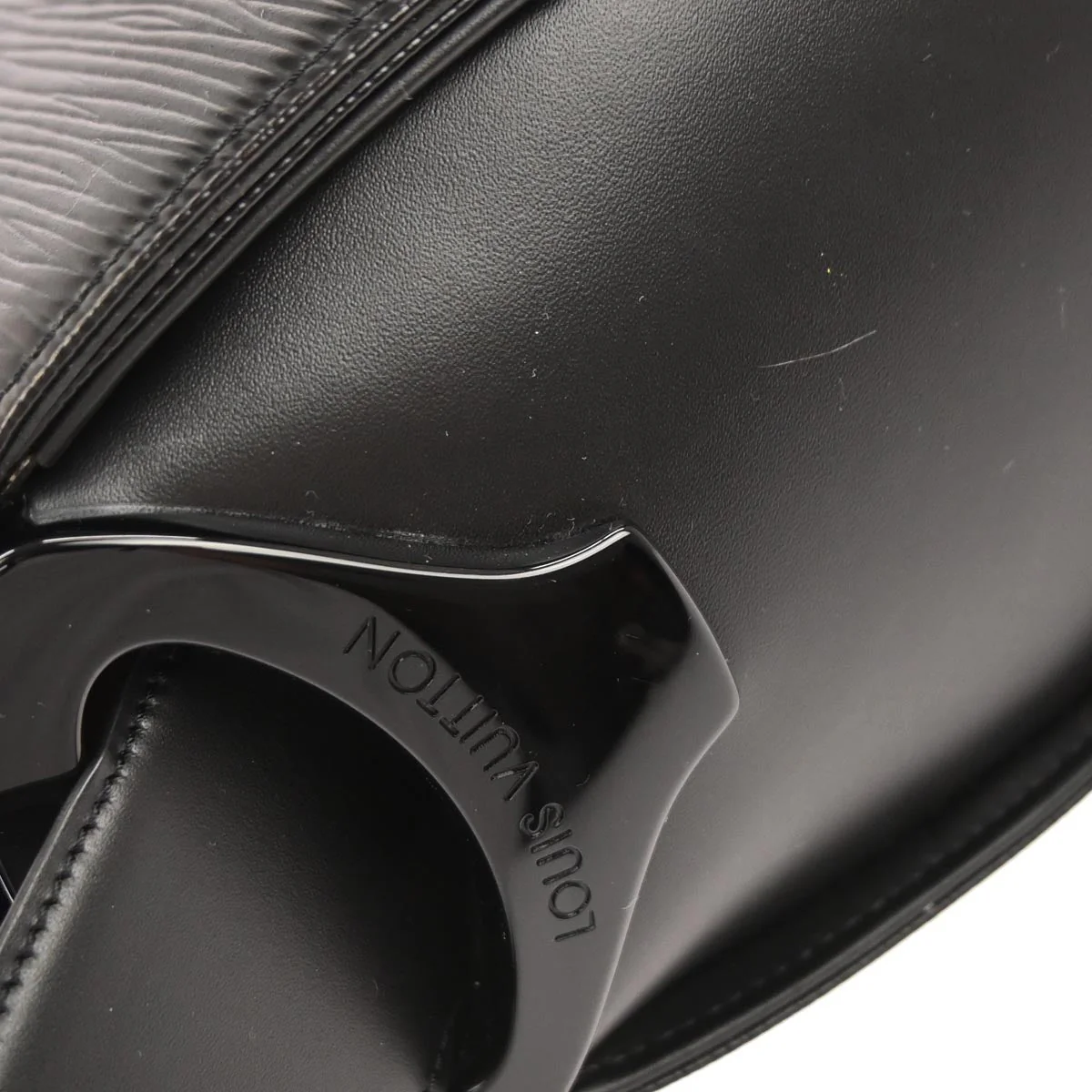 Louis Vuitton 1999 Black Epi Nocturne GM Shoulder Bag M52172 - Image 4