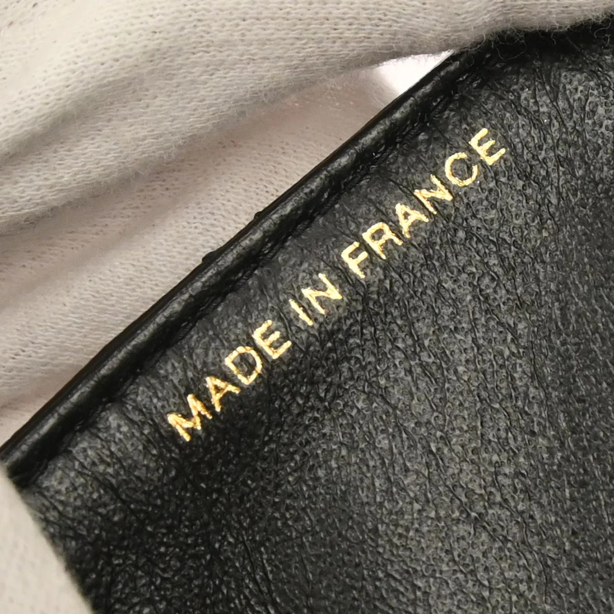 Chanel 1996-1997 Black Lambskin Single Flap Shoulder Bag - Image 9