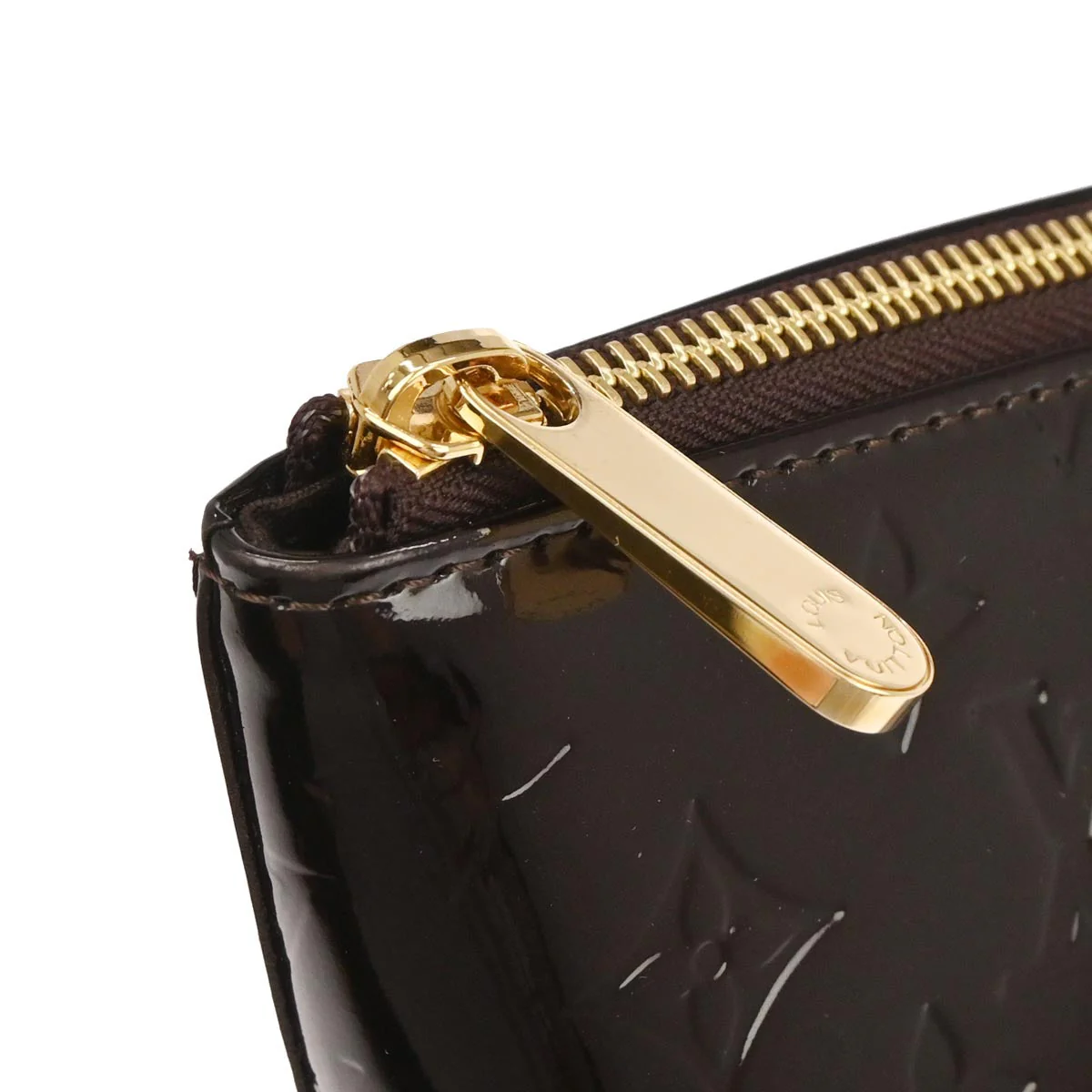 Louis Vuitton 2008 Purple Monogram Vernis Bellevue PM Handbag M93585 - Image 6
