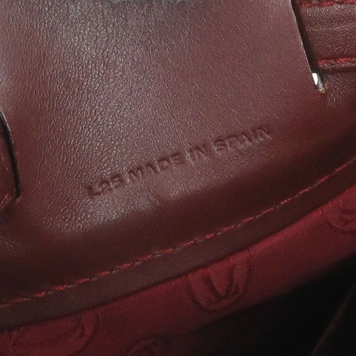 Cartier Bordeaux Leather Must de Cartier Shoulder Bag - Image 8