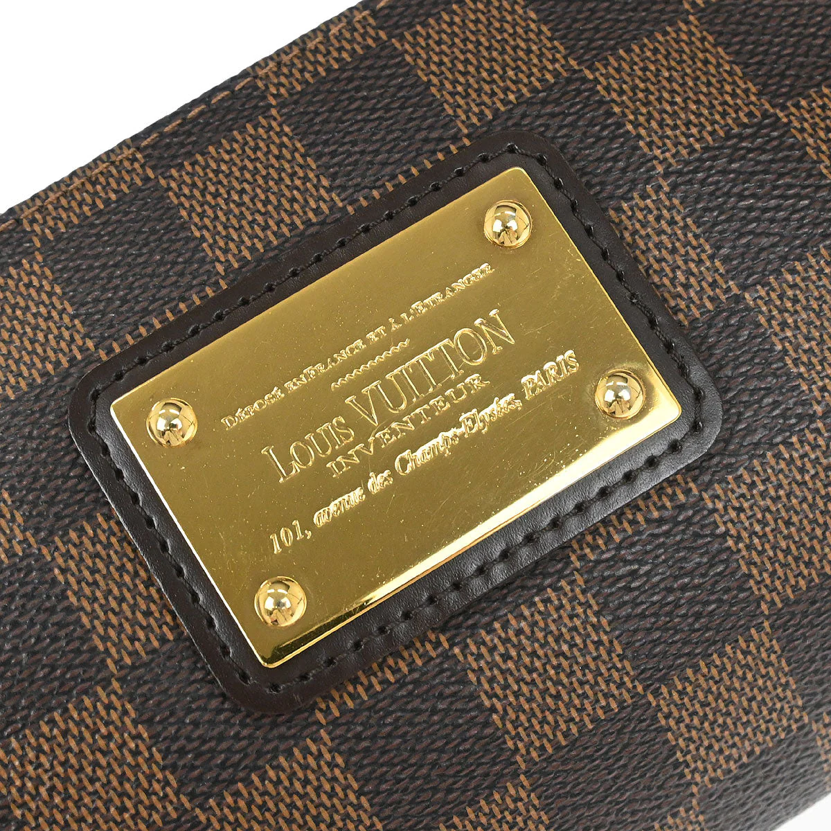 Louis Vuitton 2009 Damier Eva 2way Chain Shoulder Handbag N55213 - Image 3