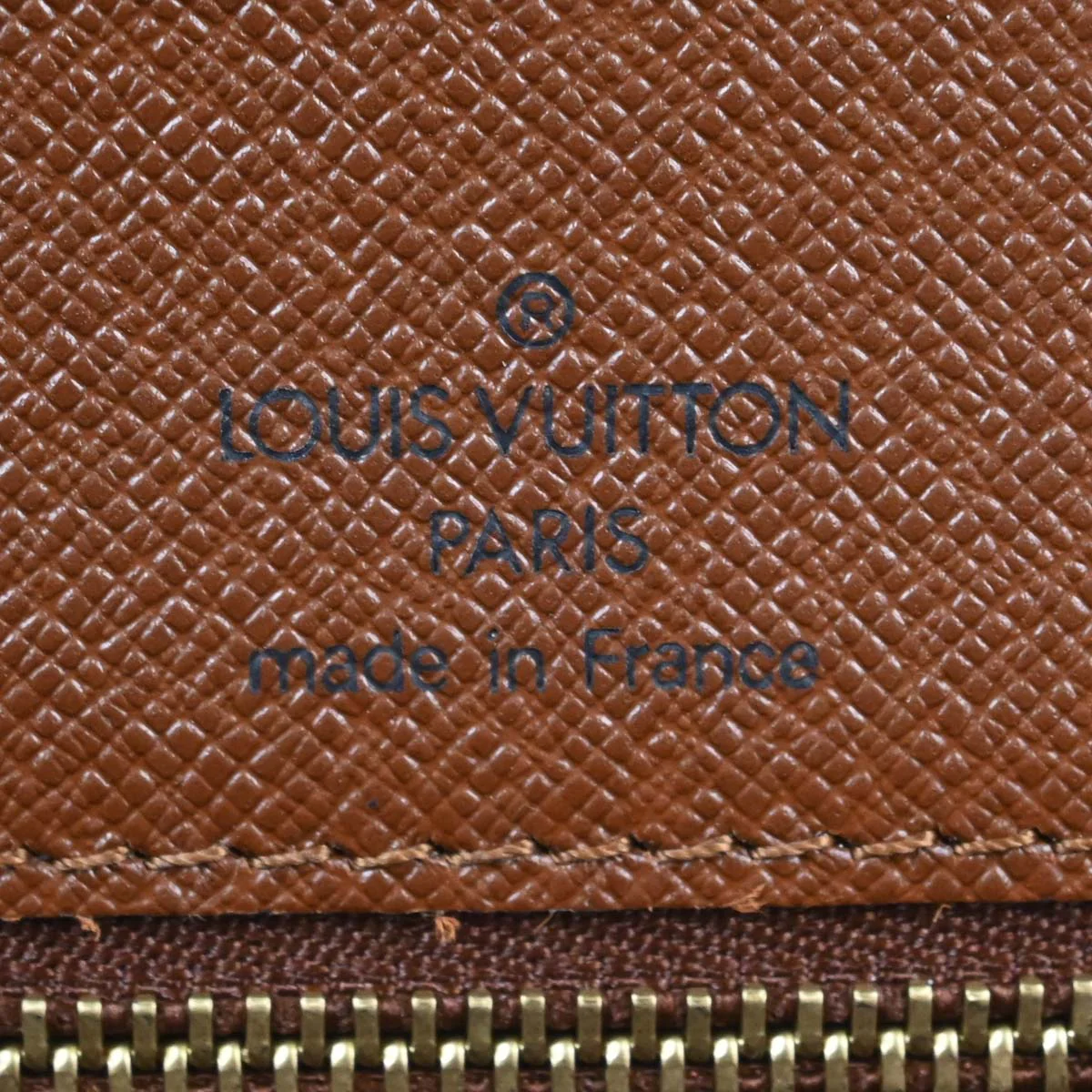 Louis Vuitton 2003 Monogram Monceau 28 Business 2way Shoulder Handbag M51185 - Image 9