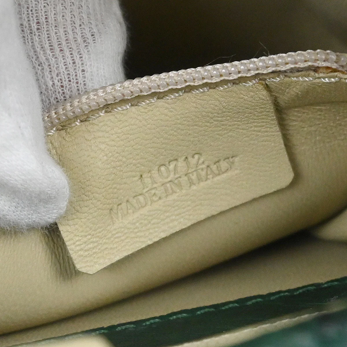 Loewe * Green Ostrich Handbag - Image 9