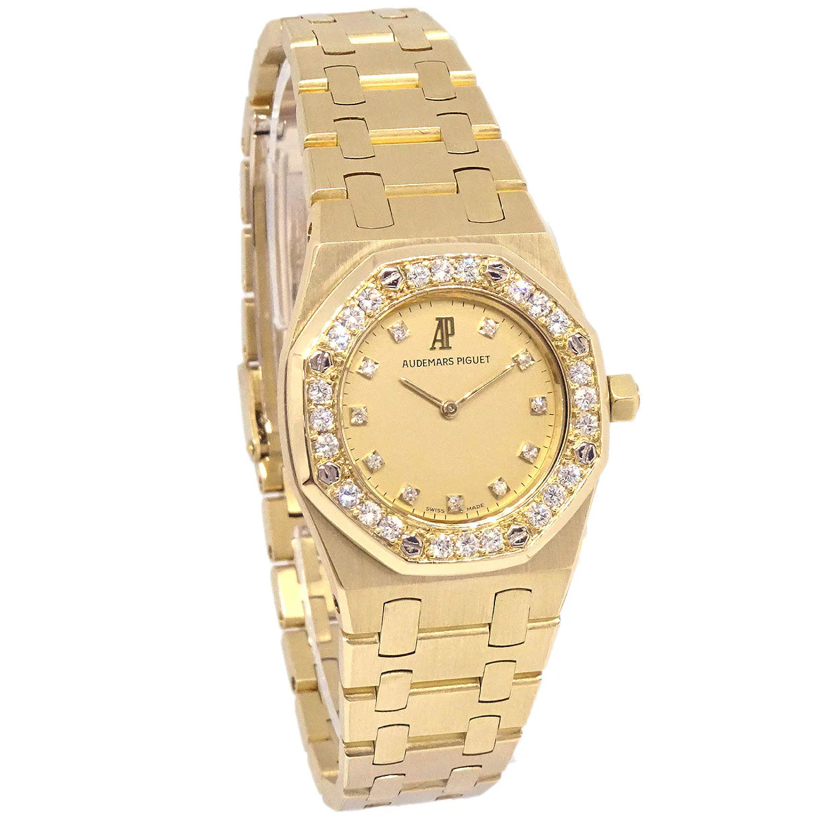 Audemars Piguet Royal Oak Mini Ref.6007BA Quartz Watch 18KYG - Image 2
