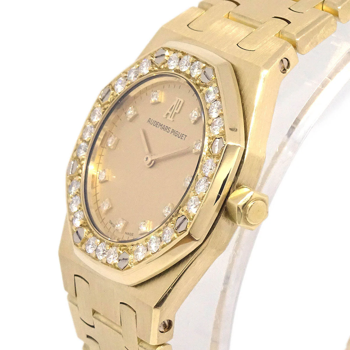 Audemars Piguet Royal Oak Mini Ref.6007BA Quartz Watch 18KYG - Image 4