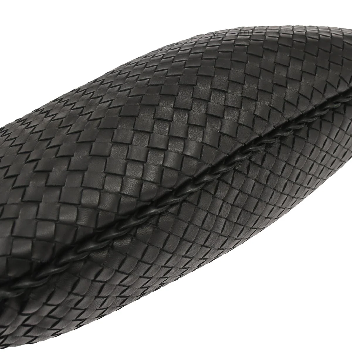 Bottega Veneta Black Lambskin Intrecciato Hobo Handbag - Image 6