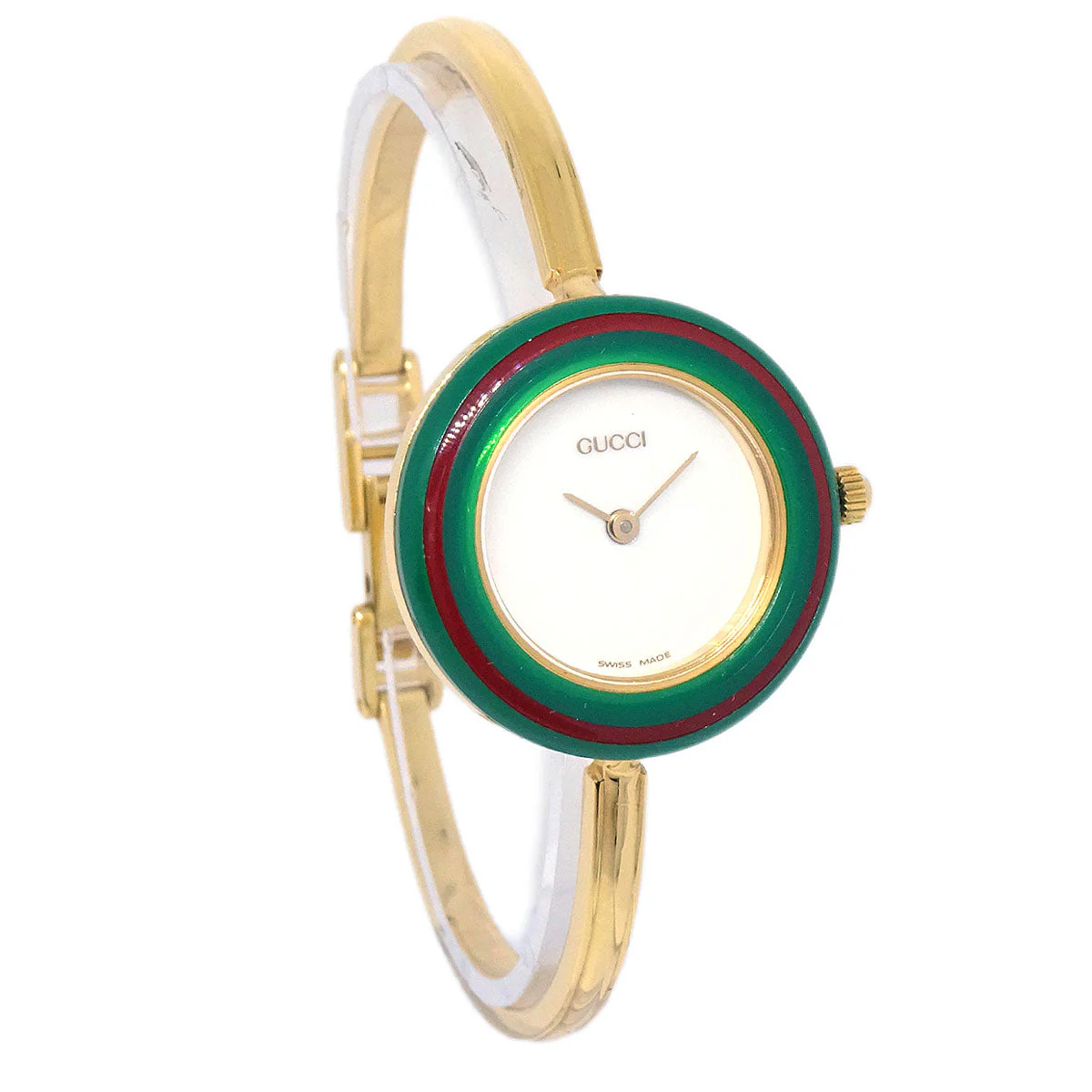 Gucci 11/12.2 Change Bezel Chameleon Quartz Watch SS - Image 3