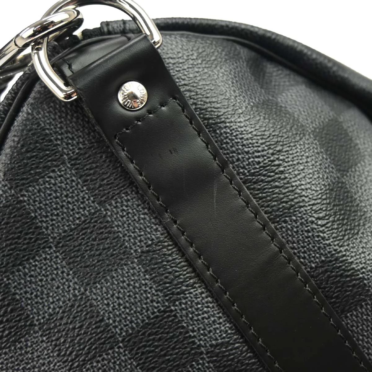 Louis Vuitton Damier Keepall Bandouliere 55 Shoulder Duffle Bag N41413 - Image 7