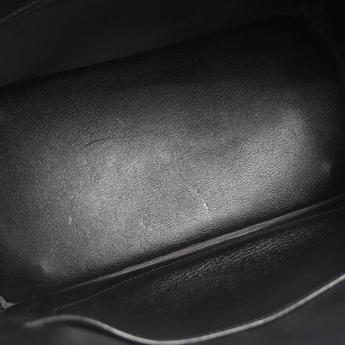Hermes Black Box Calf Birkin 35 Handbag - Image 11