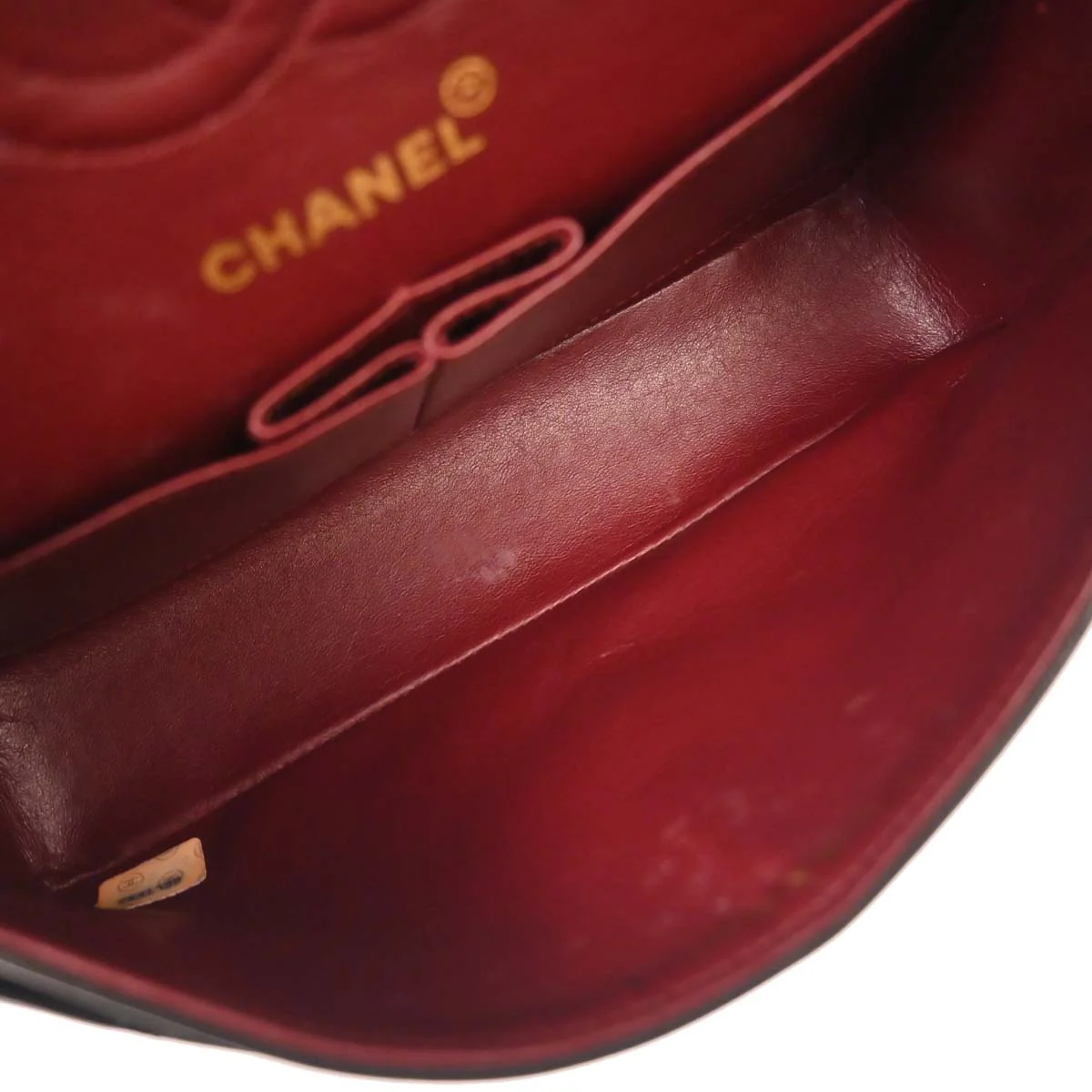 Chanel 1991-1994 Black Lambskin Small Classic Double Flap Shoulder Bag - Image 15