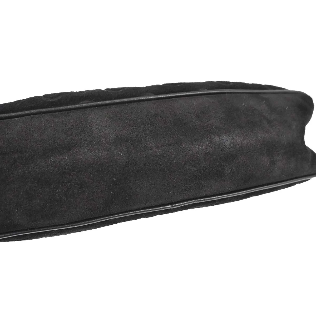 Celine Black Suede C Macadam Handbag - Image 3