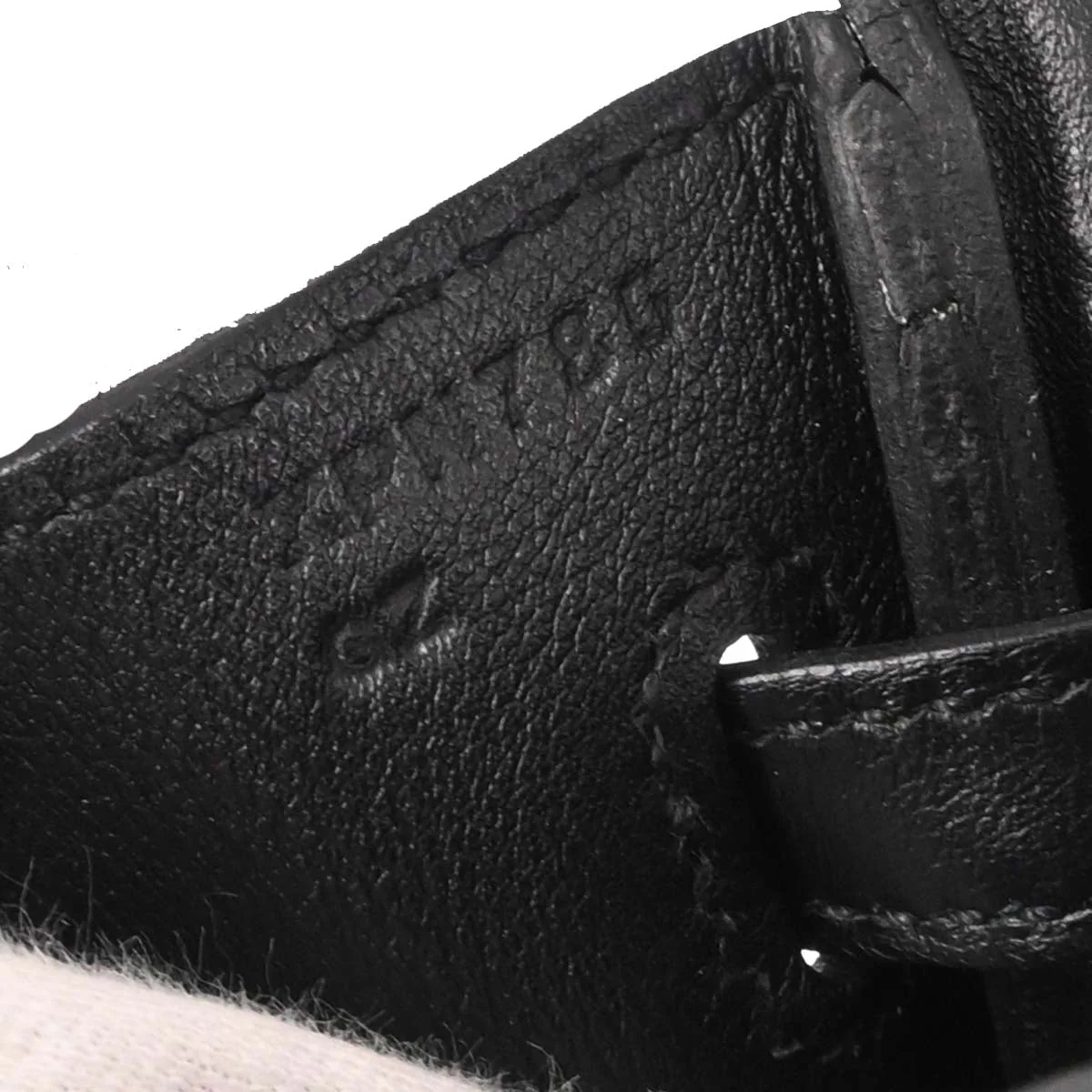 Hermes 2016 Black Swift Birkin 25 Handbag - Image 9