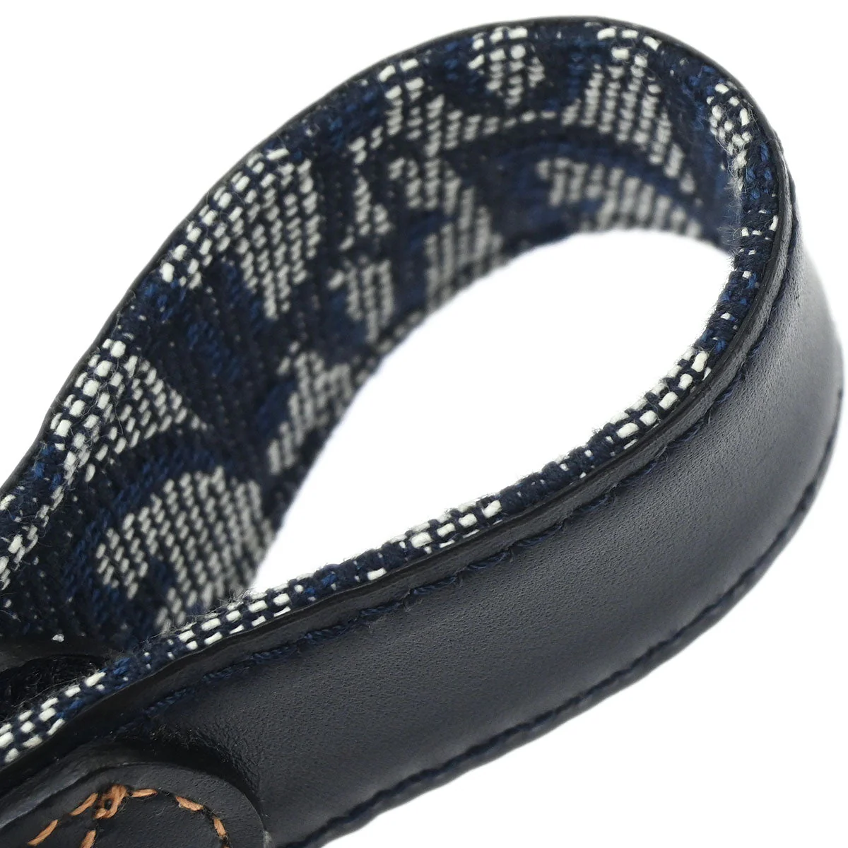Christian Dior Trotter Belt Navy #85 Small Good - Image 12