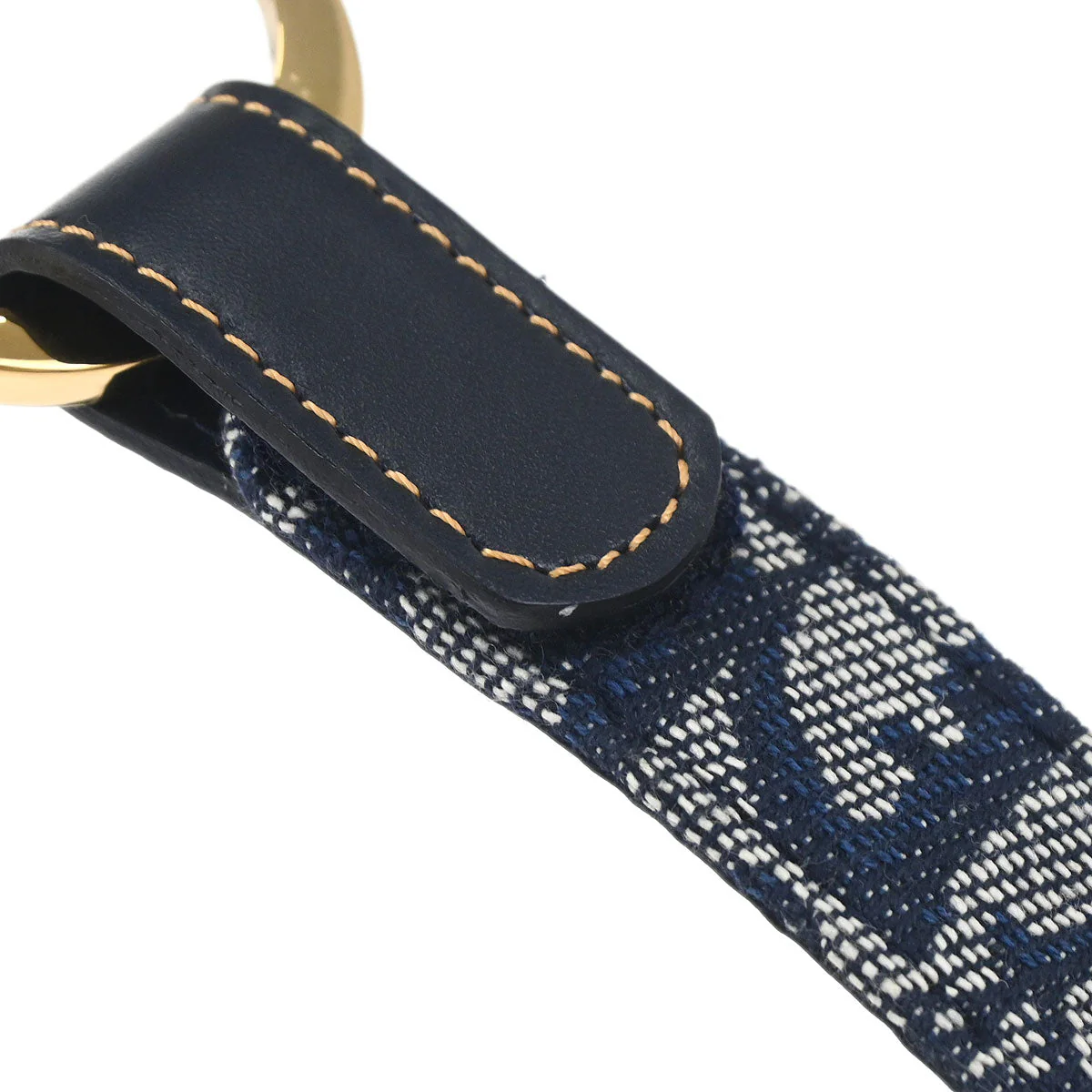 Christian Dior Trotter Belt Navy #85 Small Good - Image 6