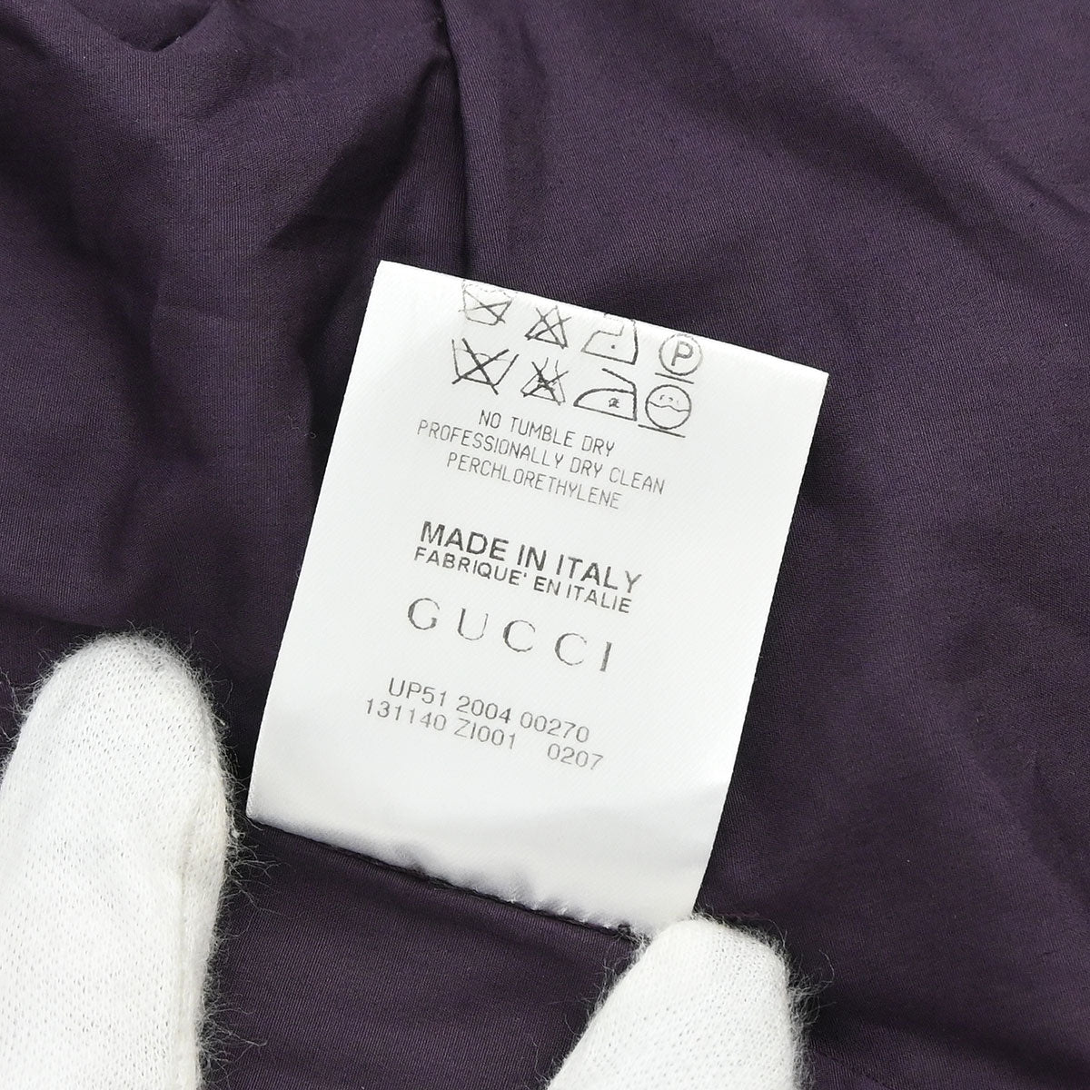 Gucci 2005 Blouse Shirt Purple  #38 - Image 20