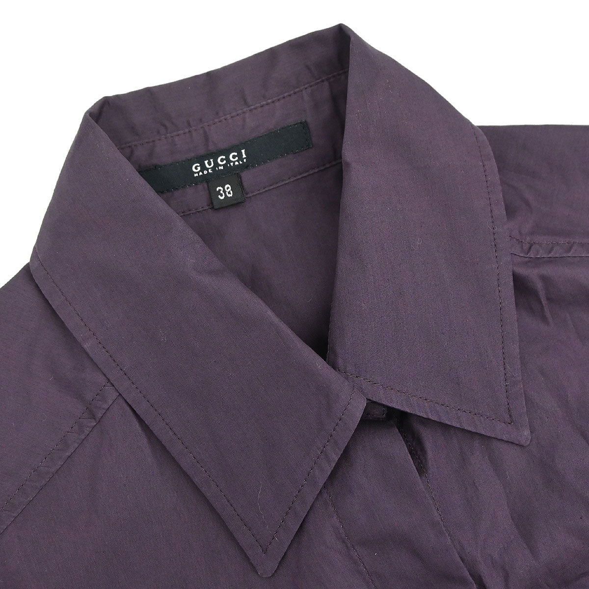Gucci 2005 Blouse Shirt Purple  #38 - Image 9