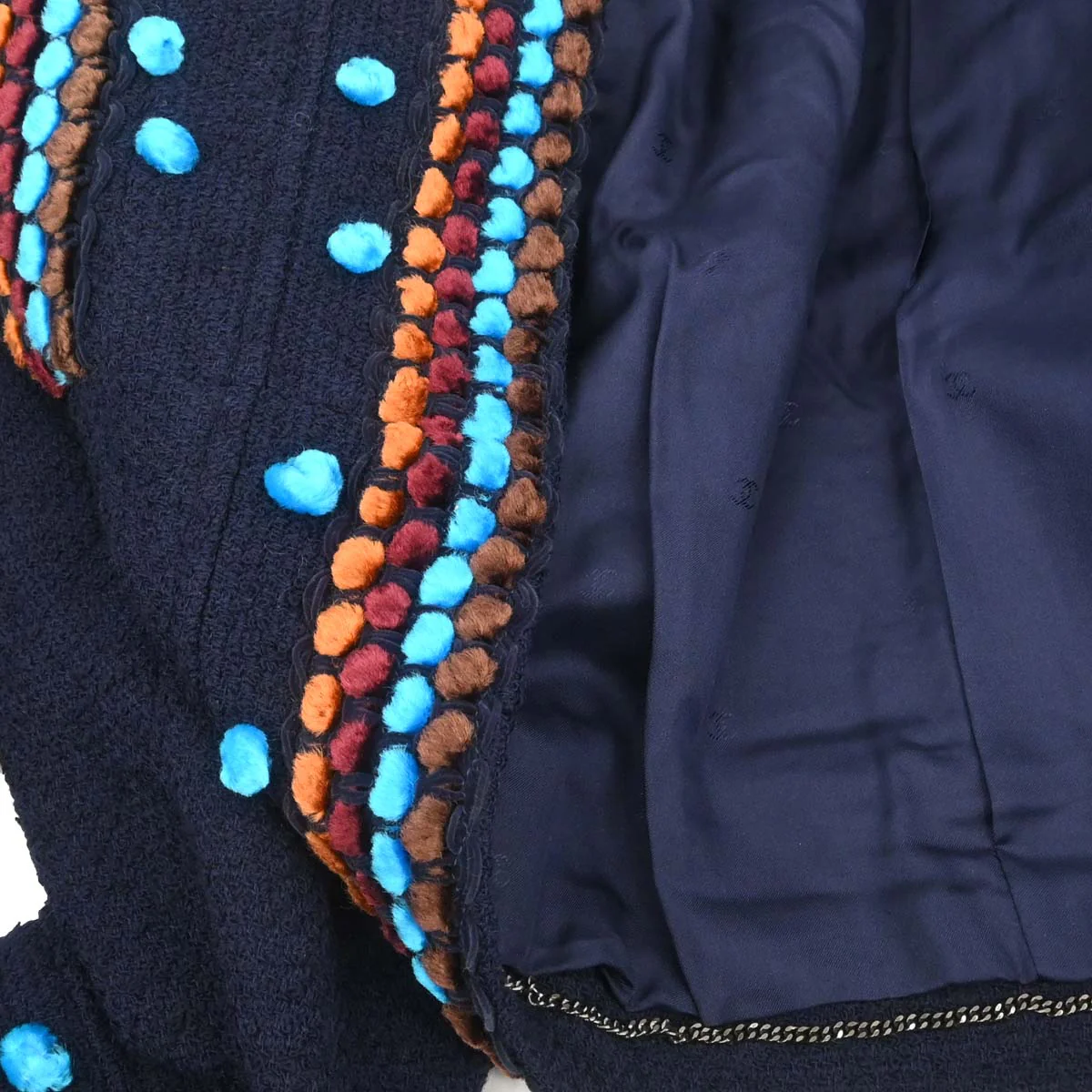 Chanel 1997 Setup Jacket Pants Navy #40 - Image 4