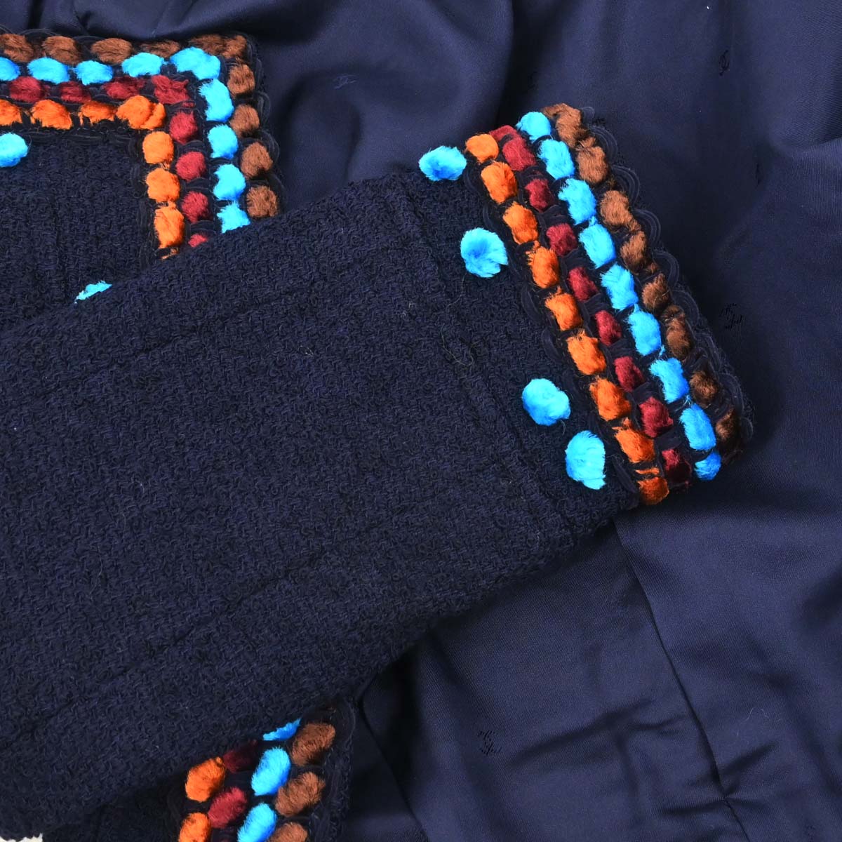 Chanel 1997 Setup Jacket Pants Navy #40 - Image 6